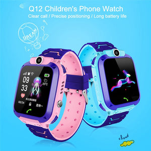 Q12 Smart Watch LBS Kid SmartWatches Baby Watch 1.44 Inch Waterproof Voice Chat GPS Finder Locator Tracker Anti Lost Monitor