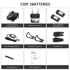 Eachine E520S GPS FOLLOW ME WIFI FPV Quadcopter With 4K/1080P HD Wide Angle Camera Foldable Altitude Hold Durable RC Drone