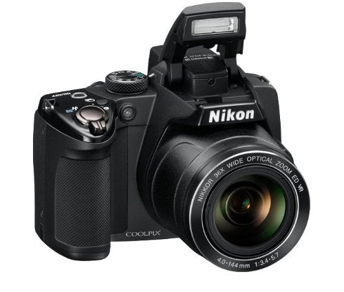 USED Nikon COOLPIX P500 12.1 CMOS Digital Camera with 36x NIKKOR Wide-Angle Optical Zoom Lens and Full HD 1080p Video (Black)