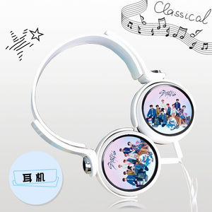 [MYKPOP]Stray Kids Ear headphones KPOP Headset Earphones KPOP Fans Collection SA19042012