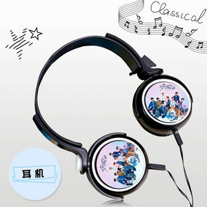 [MYKPOP]Stray Kids Ear headphones KPOP Headset Earphones KPOP Fans Collection SA19042012