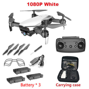 LAUMOX M69G FPV RC Drone 4K Camera Optical Flow Selfie Dron Foldable Wifi Quadcopter Helicopter VS VISUO XS816 SG106 SG700 X12