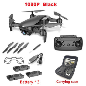 LAUMOX M69G FPV RC Drone 4K Camera Optical Flow Selfie Dron Foldable Wifi Quadcopter Helicopter VS VISUO XS816 SG106 SG700 X12