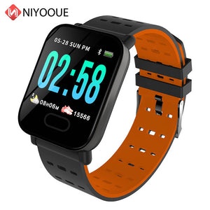 A6 Smart Watch Ip67 Waterproof Activity Fitness Tracker Bracelet Heart Rate Monitor Blood Pressure Men Women Smartwatch