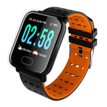 Load image into Gallery viewer, A6 Smart Watch Ip67 Waterproof Activity Fitness Tracker Bracelet Heart Rate Monitor Blood Pressure Men Women Smartwatch