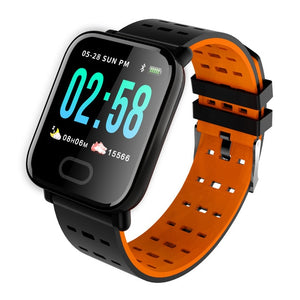 A6 Smart Watch Ip67 Waterproof Activity Fitness Tracker Bracelet Heart Rate Monitor Blood Pressure Men Women Smartwatch