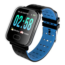 Load image into Gallery viewer, A6 Smart Watch Ip67 Waterproof Activity Fitness Tracker Bracelet Heart Rate Monitor Blood Pressure Men Women Smartwatch