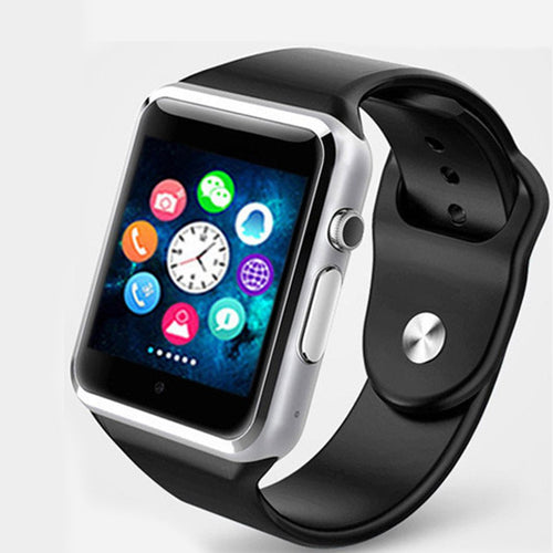 A1 Professional Smart Wrist Watch 2G SIM TF Camera Waterproof GSM Phone Large-Capacity SIM SMS For Android for iPhone