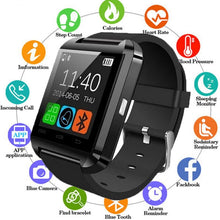 Load image into Gallery viewer, 2019 New Stylish U8 Bluetooth Smart Watch For iPhone IOS Android  Watches Wear Clock Wearable Device Smartwatch PK Easy to Wear