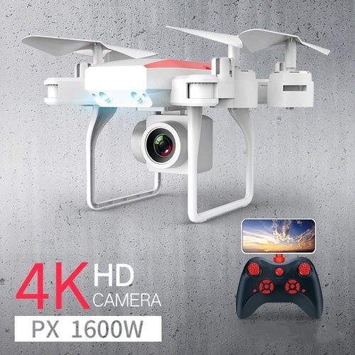 New RC Drone Helicopter WiFi FPV With Camera 4K 16MP HD Aerial Photography RC Quadcopter Drone Altitude Hold Quadrocopter Dron