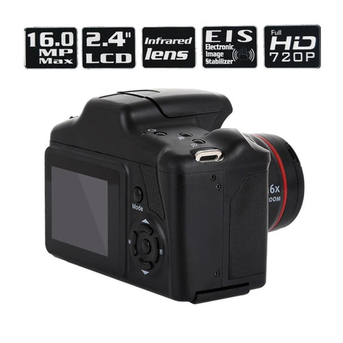 Digital HD Camera Camcorder Full HD 1080P Video Camera 16X Zoom AV Interface 2.4 inch LCD screen AVI video format JPEG photo