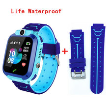 Load image into Gallery viewer, Q12 Smart Watch LBS Kid SmartWatches Baby Watch 1.44 Inch Waterproof Voice Chat GPS Finder Locator Tracker Anti Lost Monitor