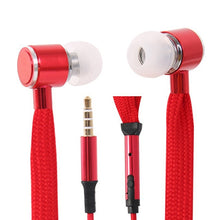 Load image into Gallery viewer, Lace Earphones Super Bass Headphones Metal Headset Stereo Earbuds Sport Earphone With Mic