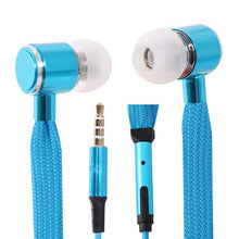 Load image into Gallery viewer, Lace Earphones Super Bass Headphones Metal Headset Stereo Earbuds Sport Earphone With Mic