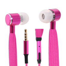 Load image into Gallery viewer, Lace Earphones Super Bass Headphones Metal Headset Stereo Earbuds Sport Earphone With Mic