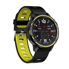 Load image into Gallery viewer, Microwear L8 Full Touch Screen ECG+PPG O2 Monitor IP68 Sports Mode bluetooth Music Control Weather Smart Watch Fitness Men Women