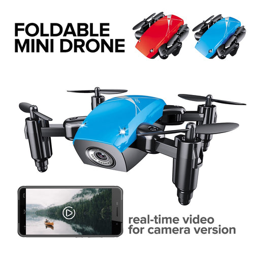 JD JY018 FPV Radio R/C Portable Quadcopter 720P Camera WiFi Foldable Selfie Pocket Drone VS E58 Remote Control Flycam Helicopter