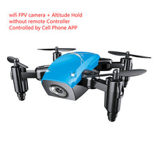 Load image into Gallery viewer, JD JY018 FPV Radio R/C Portable Quadcopter 720P Camera WiFi Foldable Selfie Pocket Drone VS E58 Remote Control Flycam Helicopter