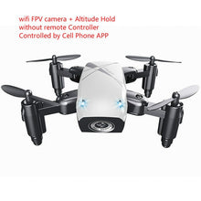 Load image into Gallery viewer, JD JY018 FPV Radio R/C Portable Quadcopter 720P Camera WiFi Foldable Selfie Pocket Drone VS E58 Remote Control Flycam Helicopter