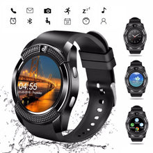 Load image into Gallery viewer, V8 SmartWatch Bluetooth Smartwatch Touch Screen Wrist Watch with Camera/SIM Card Slot, Waterproof Smart Watch DZ09 X6 VS M2 A1