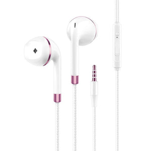 New in-ear earphone for iphone 5s 6s 5 xiaomi bass earbud headset Stereo Headphone For Samsung sony earpiece wired audifonos