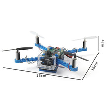 Load image into Gallery viewer, RC Helicopter DIY Building Blocks Drone 2.4G 4CH Mini Drones 3D DIY Bricks Quadcopter Assembling DIY Educational Toys