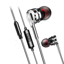 Load image into Gallery viewer, Earphone Headphones PTM D05 Metal Stereo Headset With Mic Earphones Noise Cancelling auriculares Earbud for phone Xiaomi Music