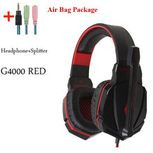 Load image into Gallery viewer, G2000 G9000 Gaming Headsets Big Headphones with Light Mic Stereo Earphones Deep Bass for PC Computer Gamer Laptop PS4 New X-BOX