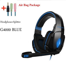 Load image into Gallery viewer, G2000 G9000 Gaming Headsets Big Headphones with Light Mic Stereo Earphones Deep Bass for PC Computer Gamer Laptop PS4 New X-BOX