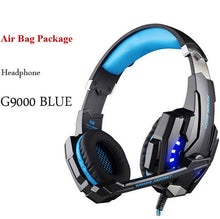 Load image into Gallery viewer, G2000 G9000 Gaming Headsets Big Headphones with Light Mic Stereo Earphones Deep Bass for PC Computer Gamer Laptop PS4 New X-BOX