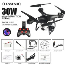 Load image into Gallery viewer, EBOYU LF608 2.4Ghz RC Drone 1080P Wifi FPV HD Camera Altitude Hold One Key Return/Landing/ Take Off Headless RC Quadcopter Drone