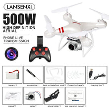 Load image into Gallery viewer, EBOYU LF608 2.4Ghz RC Drone 1080P Wifi FPV HD Camera Altitude Hold One Key Return/Landing/ Take Off Headless RC Quadcopter Drone