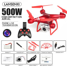 Load image into Gallery viewer, EBOYU LF608 2.4Ghz RC Drone 1080P Wifi FPV HD Camera Altitude Hold One Key Return/Landing/ Take Off Headless RC Quadcopter Drone