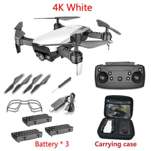 LAUMOX M69G FPV RC Drone 4K Camera Optical Flow Selfie Dron Foldable Wifi Quadcopter Helicopter VS VISUO XS816 SG106 SG700 X12