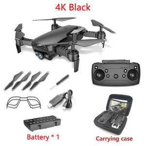 LAUMOX M69G FPV RC Drone 4K Camera Optical Flow Selfie Dron Foldable Wifi Quadcopter Helicopter VS VISUO XS816 SG106 SG700 X12