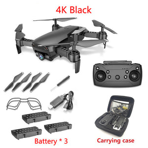 LAUMOX M69G FPV RC Drone 4K Camera Optical Flow Selfie Dron Foldable Wifi Quadcopter Helicopter VS VISUO XS816 SG106 SG700 X12